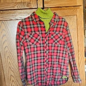 Darling Sweater And Shirt Set Ladies Size Small!